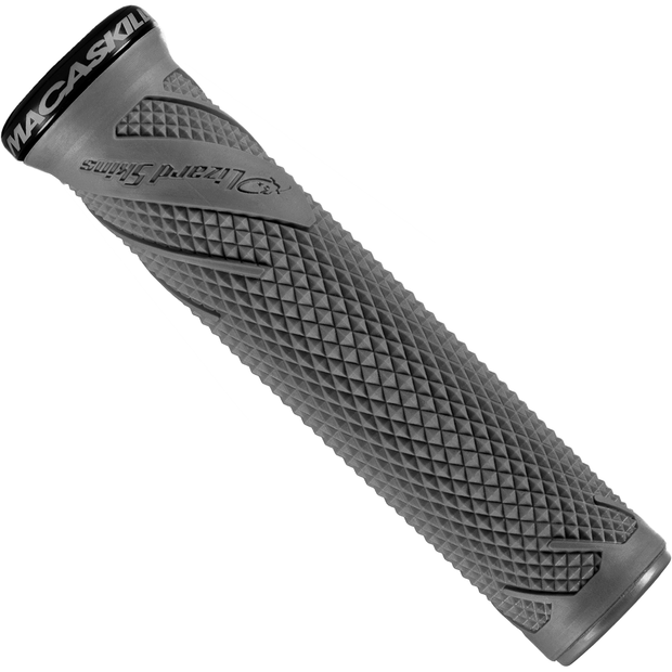 Lizard Skins Danny MacAskill Lock-On Grips - Graphite, full view.