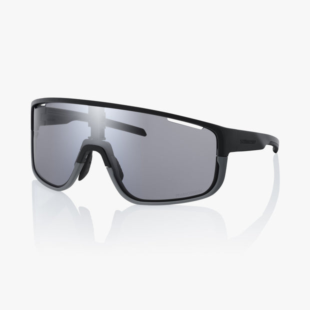 Shimano Pulsar Photochromic, Matte Black Frame With Photochromic Gray Lens, full view.