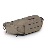 Osprey Raptor 4 Hip Pack, pediment grey, full view.