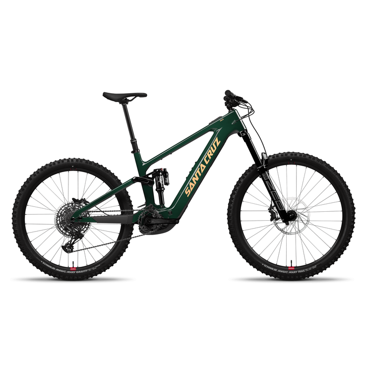 2025 Santa Cruz Vala 1 C MX Vala R-Kit, midnight green, full view.