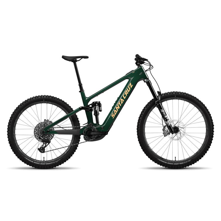 2025 Santa Cruz Vala 1 C MX Vala S-Kit, midnight green, full view.