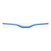 RaceFace Turbine Riser Bar 35.0, 40mm Rise, 800mm, blue, front view.