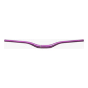 RaceFace Turbine Riser Bar 35.0, 40mm Rise, 800mm, purple, front view.