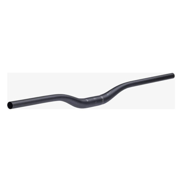 Race Face Turbine Riser Bar 35.0, 35mm Rise, 800mm, stealth, rider pov view.