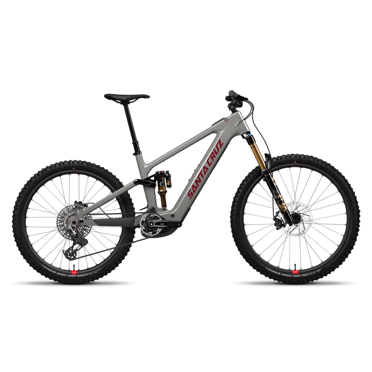 2025 Santa Cruz Vala 1 CC MX  X0 AXS RSV, gloss grey, full view.