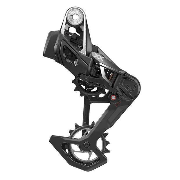 SRAM XX SL Eagle T-Type Derailleur, full view.